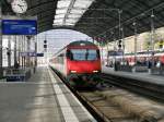 SBB - IR nach Bern bei der einfahrt in Bahnhof Olten am 07.03.2015