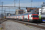 IC 2000 Steuerwagen Bt 50 85 26-94 908-8 fährt beim Bahnhof Thun ein. Die Aufnahme stammt vom 21.04.2022.