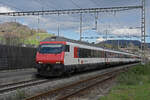 IC Steuerwagen Bt 50 85 28-94 937-5 durchfährt am 27.03.2023 den Bahnhof Gelterkinden.