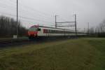 IR 1918 am 12.12.09 auf dem Weg von Rupperswil Richtung Aarau.