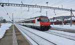 IR 2120 bei Einfahrt in Solothurn, 09.12.2012.