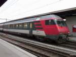 SBB - Steuerwagen Bt 50 85 28-94 939-1 im Bahnhof Biel am 16.03.2013