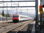 SBB - IR bei der durchfahrt im Bahnhof Rothrist am 30.03.2014