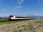 SBB - IC nach Bern unterwegs bei Bettenhausen am 19.04.2015