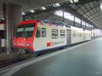 SBB - Steuerwagen Bt 50 85 29-35 974-9 im Bahnhof Luzern am 07.09.2009