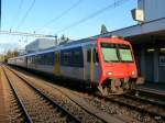 SBB - Regio nach Baden im Bahnhof Langenthal am 28.11.2009