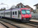 SBB - Steuerwagen Bt 50 85 29-35 972-3 im Bahnhof von Langenthal am 25.03.2010