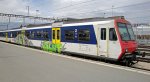 Verunstalteter Steuerwagen: Der Bt 50 85 29-34 916-1 hat einige hinterlassene Spuren an den Einganstren.