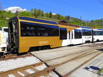 MOB Goldenpass - Panoramawagen Bs 235 in Montbovon am 05.05.2016