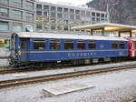 RhB - Speisewagen WR 3812 abgestellt im Bahnhof Chur am 25.11.2016