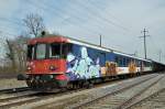 Für den BDt 50 85 82-33 931-5 hat die letzte Stunde geschlagen. Auf einem Abstellgleis der Firma Thommen wartet der Wagen auf seinen Abbruch. Die Aufnahme stammt vom10.03.2015.