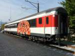 SBB - Dienstwagen X 60 85 99-33 928-0 in Bellinzona am 18.09.2012