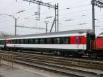 SBB - Personenwagen 2 Kl. B 50 85 21-73 337-0 in Biel am 06.04.2014