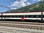 Giruno 2. Klasse Wagen E B8 501 93 85 5 501 003-3 am 25.7.20 in Frutigen.