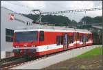 Der Name Rorschach Heiden Bergbahn ist verschwunden und durch das Appenzellerbahn-Logo ersetzt worden. (07.06.2010)