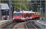 S25 5021 mit BDeh 3/6 25 verlässt Rorschach Hafen Richtung Heiden. (21.09.2014)