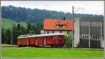 ABDeh 2/4 24 und Steuerwagen Bt 31 ex BT bei Heiden. (08.06.2015)