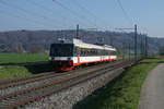 Depot und Schienenfahrzeuge Koblenz | DSF
DSF-Pendel RBDe 317, ehemals TRN/RVT, bei Herzogenbuchsee auf Sonderfahrt am 15. April 2019.
Foto: Walter Ruetsch   