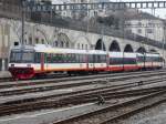 RVT / trn - Pendelzug mit dem Steuerwagen ABt 205 dem Jumbo Personenwagen B 302  und dem Triebwagen RBDe 4/4 317 ..