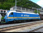 D-WRSCH - ex ALEX  E-Lok 91 80 6 183 003-3 abgestellt bei der OeBB in Klus am 2024.06.15