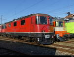 DSF / OeBB - ex SBB  430 350-9 ausgestellt anlässlich der 60 Jahr Feier des Lok Typ Re 4/4 am 2024.09.15