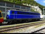 WRS - Lok 91 85 1042 007-1 abgestellt bei der OeBB im Bhf. Klus am 2024.09.15