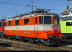 DSF - Lok 420 141 (Re 4/4 11141) mit Neuer Swiss Express Bemalung zu Besuch bei der OeBB anlässlich der 60 Jahr Feier des Lok Typ Re 4/4 am 2024.09.15