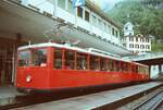 Stolz zeigte sich Bdeh 2/4 Nr.1 der Vitznau-Rigibahn vor dem Talbahnhof.