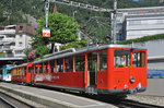 Bhe 2/4 Nr. 4 bei der Station in Vitznau. Die Aufnahme stammt vom 19.07.2016.