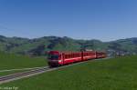 Der BDe 4/4 41 der Appenzeller Bahnen ist am 19.