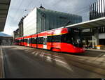 AB - Triebwagen ABe 4/6 4109 + Be 4/6 4009 vor dem Bhf. St. Gallen am 2025.01.12