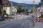 ASm BTI Aare Seeland mobil AG Biel-Täuffelen-Ins-Bahn: Neubau des Niveauüberganges Hauptstrasse und der Station, Nidau, 17.