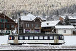 Montreux-Oberland bernois-Bahn.
Be 4/4 1007, ehemals ASm, OJB/SNB in Zweisimmen am 30. Dezember 2020.
Foto: Walter Ruetsch
