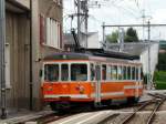 asm - Triebwagen Be 4/4 101 im Bahnhof von Tuffelen am 29.07.2008