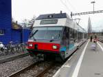 asm Seeland - Be 2/6 509 im Bahnhof Nidau am 31.03.2013