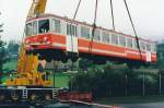 ASm: Als Clubbeizli  Bumlisi  der Solothurner Eisenbahnamateure Rttenen hat der ASm Bt 152 (ex SZB/BTI) berlebt.