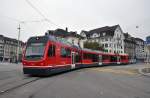 Be 4/8 112 fhrt am Bahnhof Solothurn ein. Die Aufnahme stammt vom 02.11.2011.