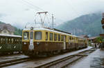 ABeh 4/4 I 305 der Berner Oberland Bahnen in Wilderswil (1983)