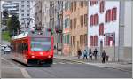 ABe 2/6 634  Le Tabeillon  dans la rue du Crêt à La Chaux-de-Fonds. (12.05.2014)