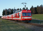 CJ: Bald Geschichte sind die stilreinen Züge aus dem Jahre 1985 mit den BDe 4/4 II 611-614 weil sie durch die neuen SURF von Stadler Rail ersetzt werden.