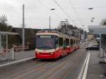 Forchbahn - Triebwagen Be 4/6 67 + Be 4/6 68 unterwegs in der Stadt Zürich am 24.01.2015