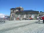 Das Bahnhofsgebude Gornergrat am 18.8.2007