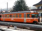 AAR - Steuerwagen Bt 72 im Bahnhofsareal von Schftland am 09.04.2009