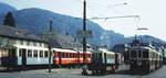 Chemin de fer Aigle–Leysin (AL)__Vor dem SBB-Bhf.