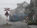 BD - Unterwegs in Bremgarten der Triebwagen Be 4/8 24 am 20.11.2009