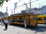 BLT - Schnappschuss des Oldtimer Be 2/4 12 vor dem SBB Bahnhof Basel am 11.07.2015