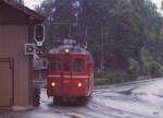 Aus dem Archiv / FW - Triebwagen Be 4/4 204 unterwegs in Frauenfeld am 09.08.1984