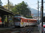 Trogenerbahn bei Einfahrt in St. Gallen; 11.10.2006
