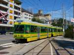 TN - Steuerwagen Bt 554 und Triebwagen Be 4/4 503 unterwegs in Neuchatel am 12.09.2010