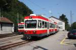 BDe 4/4 14 in Waldenburg am 20.08.2011